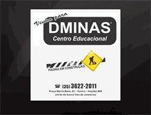 Tablet Screenshot of dminas.com.br